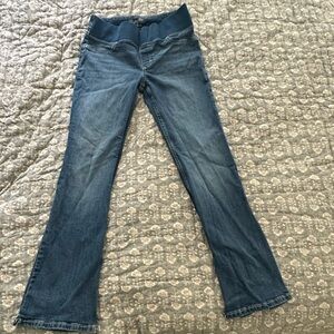 Size 9 Wrangler Blue Flare Wide Leg Jeans